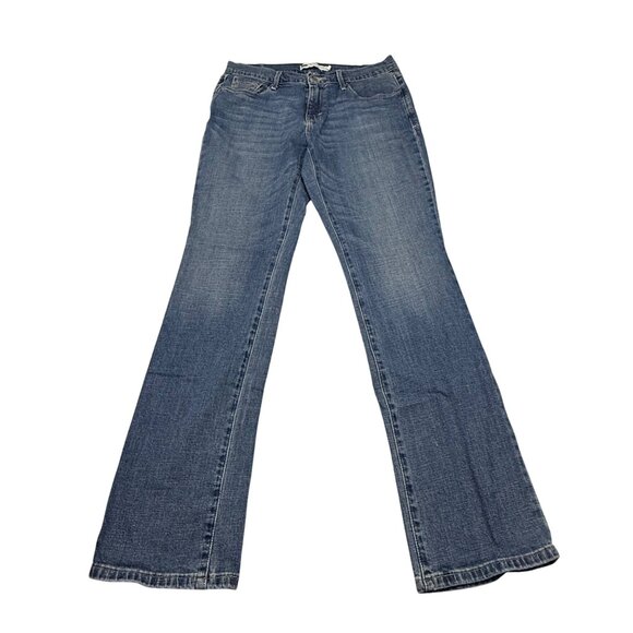 Levis Womens 505 Straight Leg Jeans Size 6 Classic Blue Denim - Picture 1 of 16